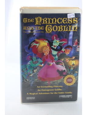 The Princess and the Goblin VHS Tape Vintage